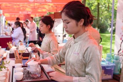 我校茶韻社團(tuán)在2023年川渝社團(tuán)文化節(jié)中展風(fēng)采